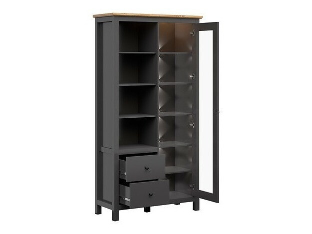 Set de living Sordoro 125 (Grafit + Stejar artizan)