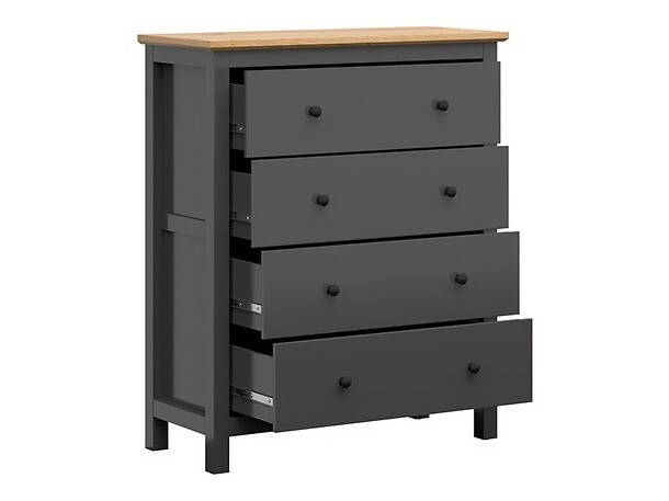 Set de living Sordoro 125 (Grafit + Stejar artizan)