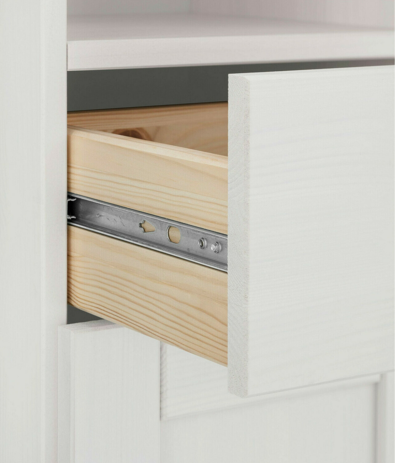 Cabinet de baie neancorat Serelbu 105 (Alb + Maro deschis)