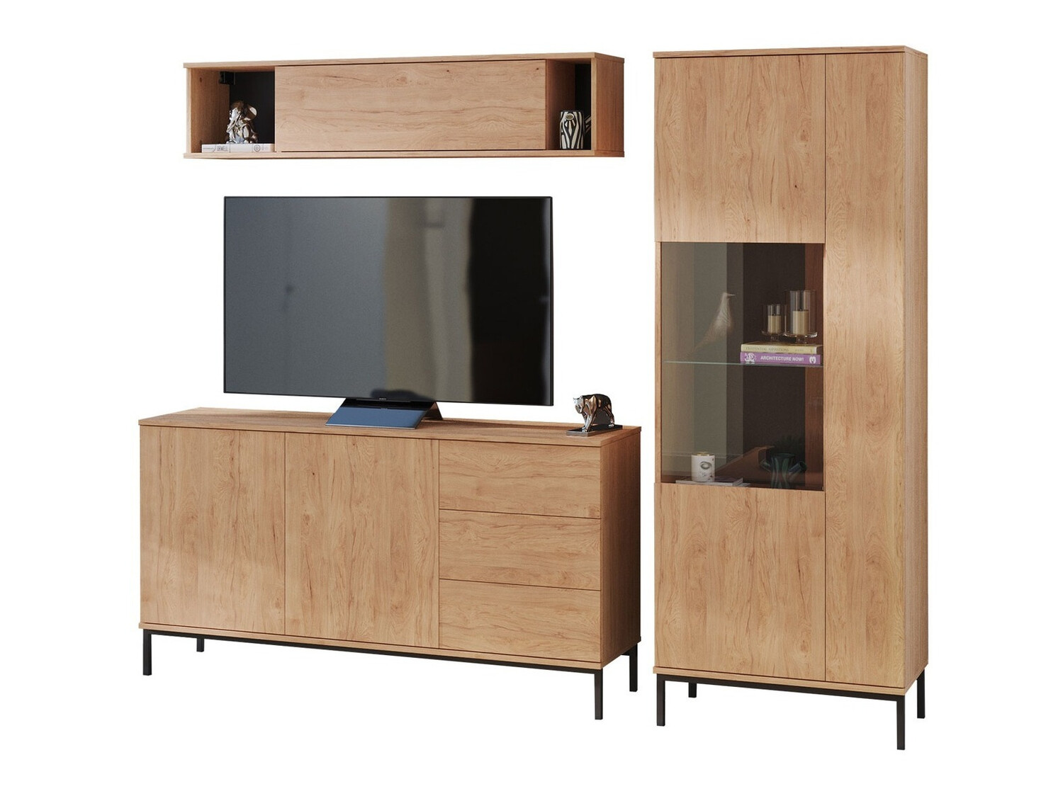 Set de living Lomsore 110 (Maro deschis)