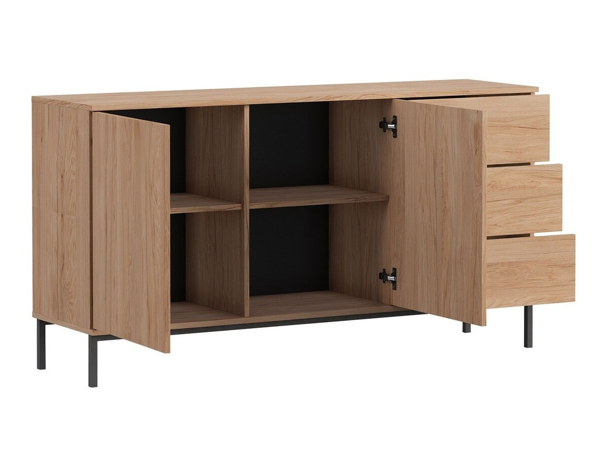 Set de living Lomsore 107 (Negru)