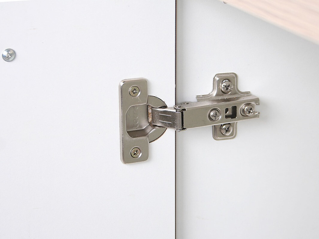 Dulap modular de colț suspendat Mode White 108