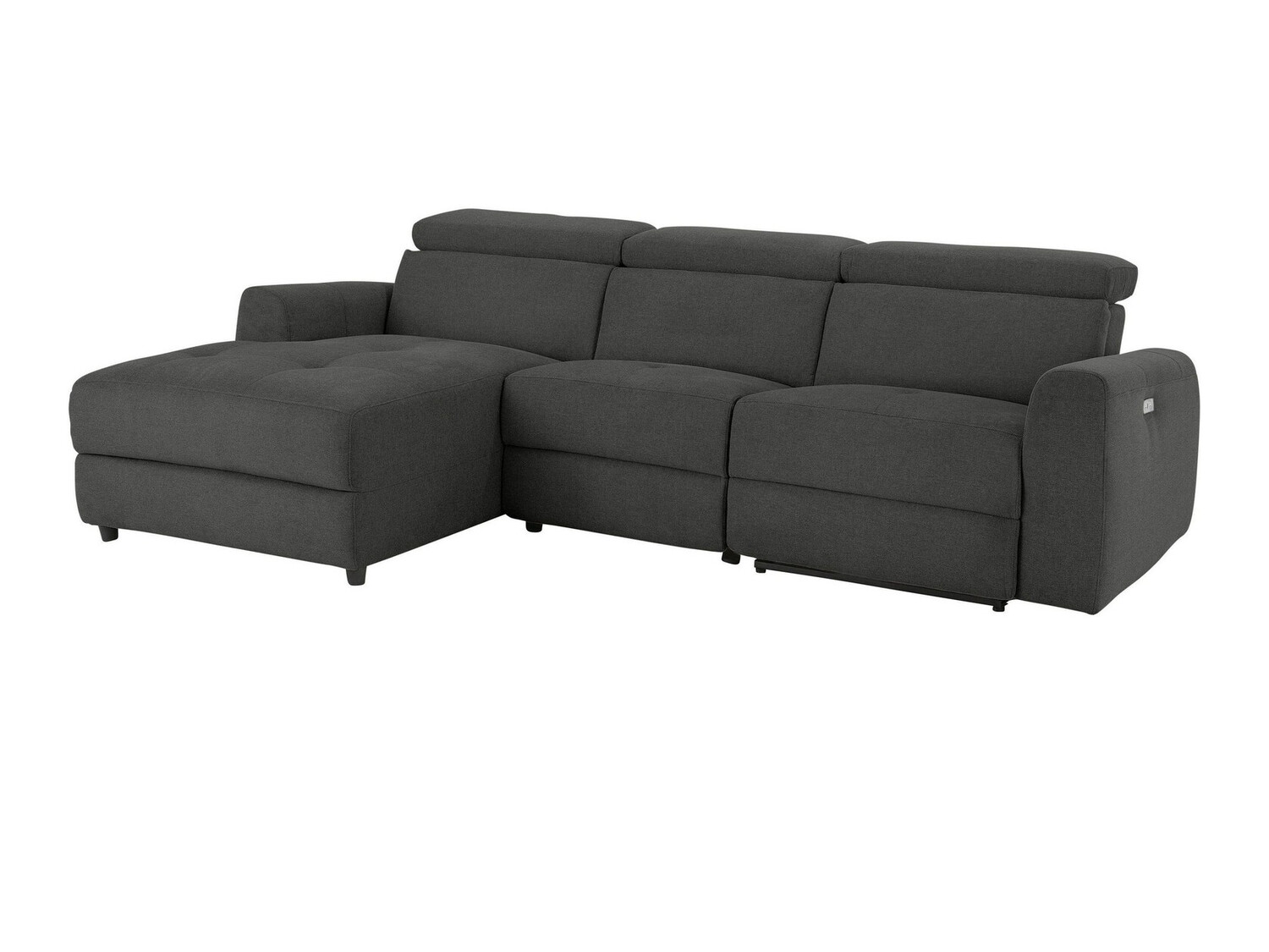 Colțar cu recliner Denton 1490 (Antracit)