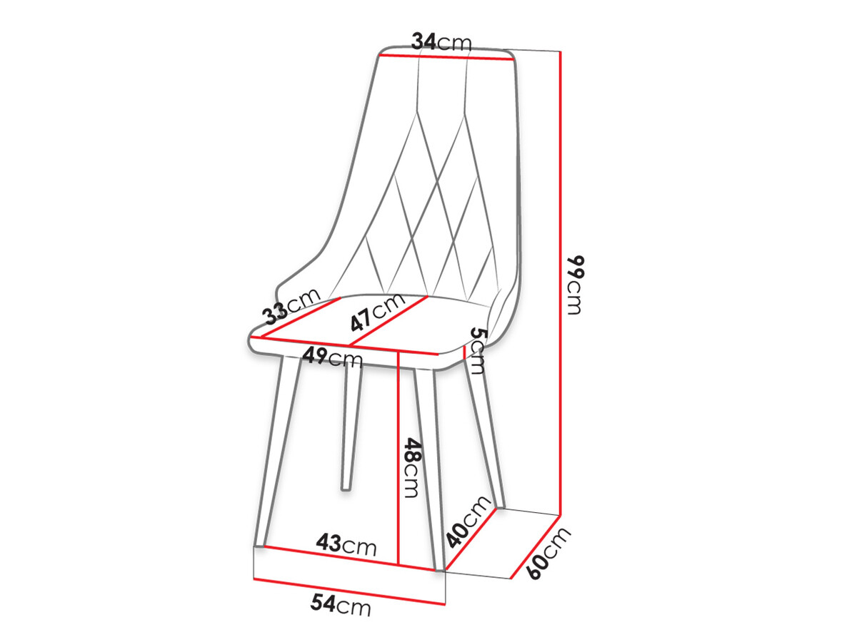 Scaun Racine 112 (Magic Velvet 2258)
