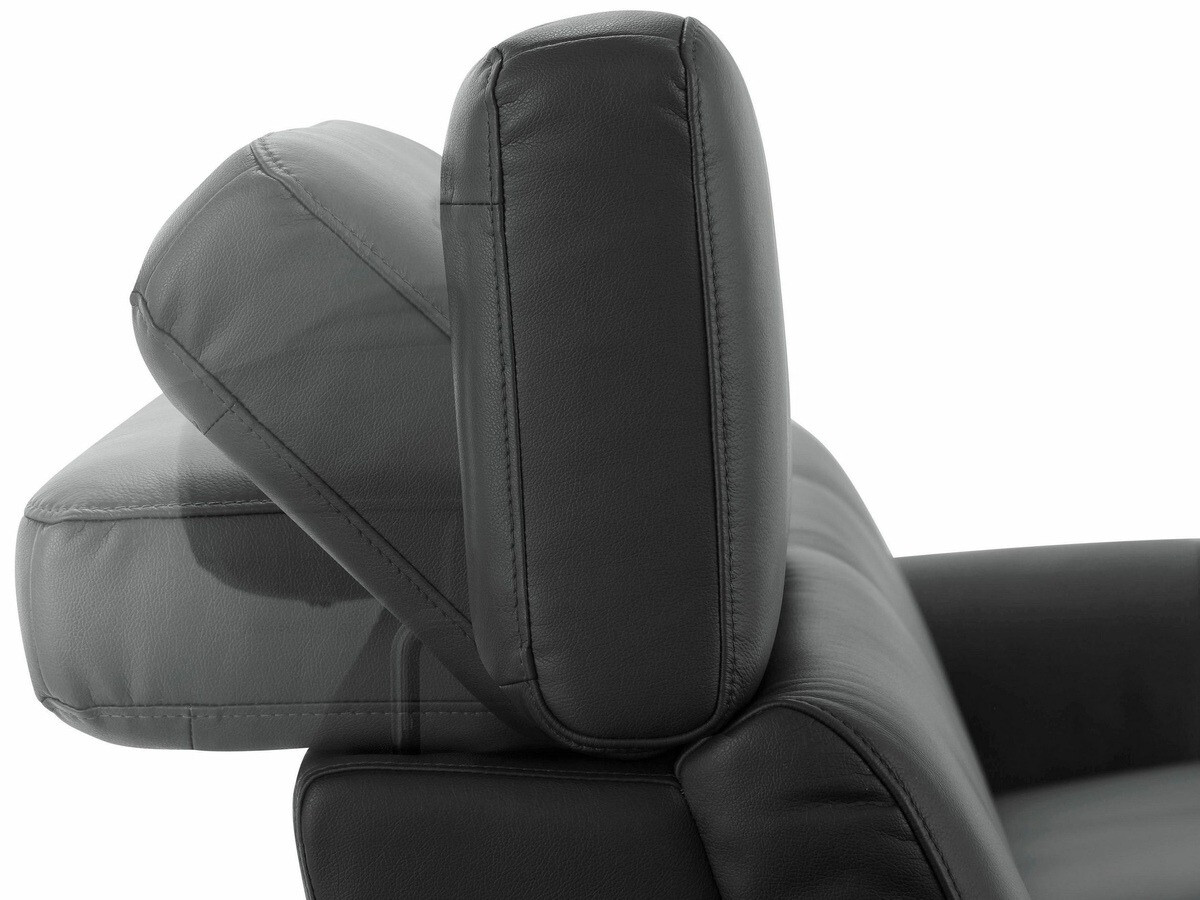 Colțar cu recliner Denton 503 (Gri inchis)