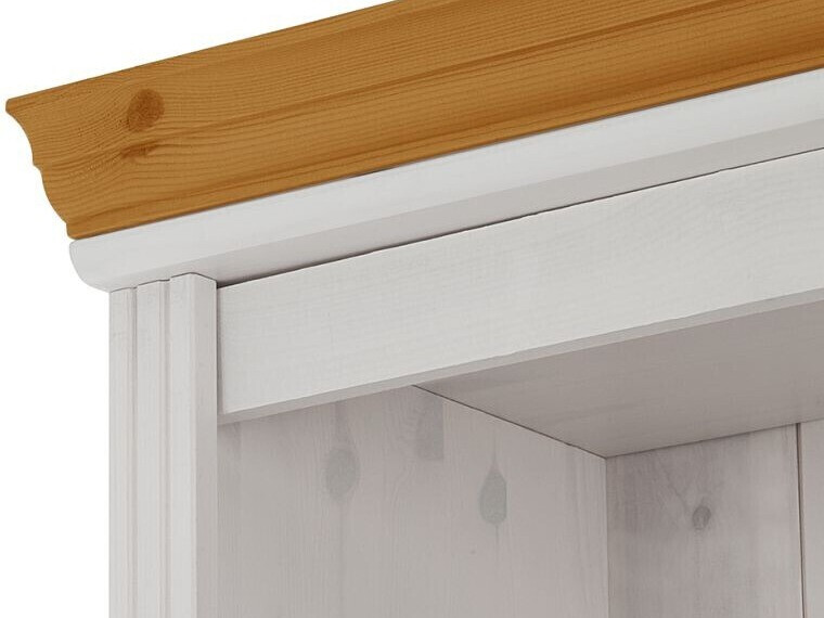 Set de living Saltoro 128 (Alb + Stejar Honey)