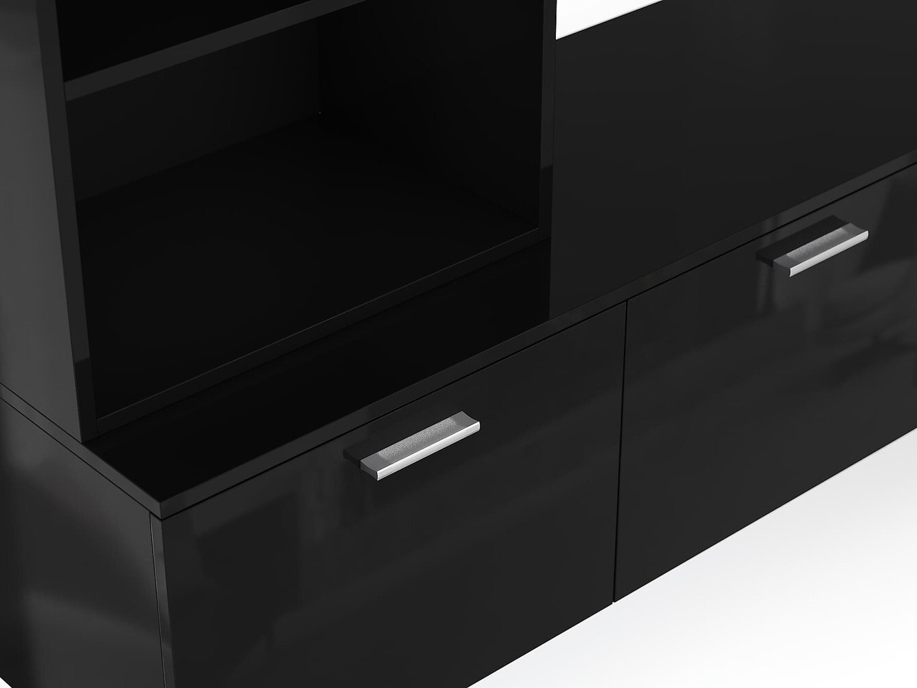 Set camera de zi Springfield 172 (Negru + Negru lucios)