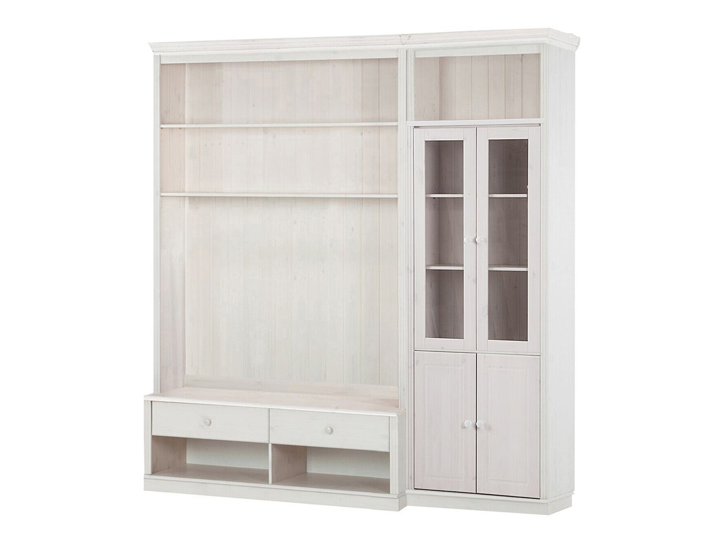 Set de living Saltoro 124 (Alb)