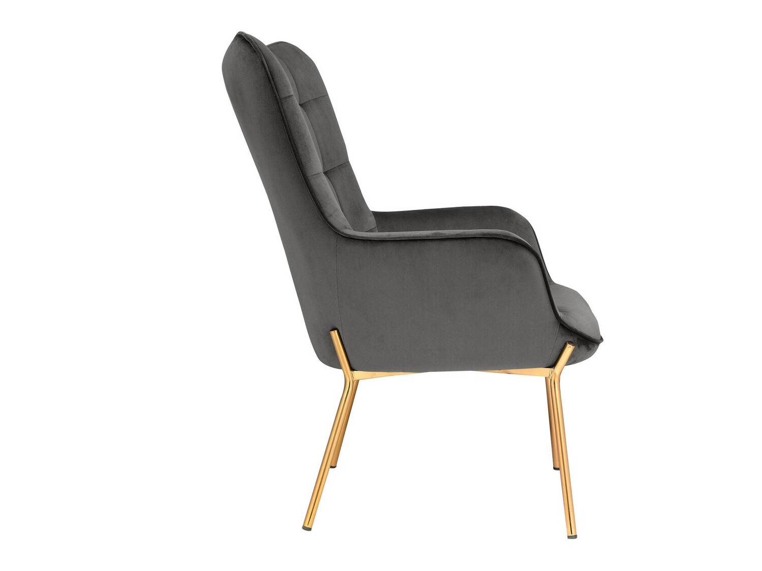 Fotoliu Denton 530 (Gri + Auriu)