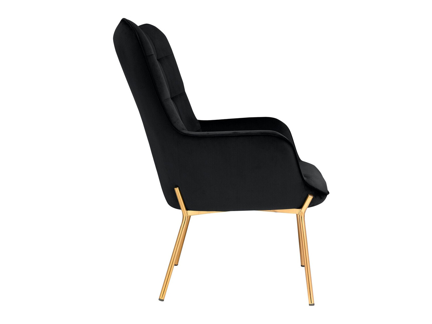 Fotoliu Denton 530 (Negru + Auriu)
