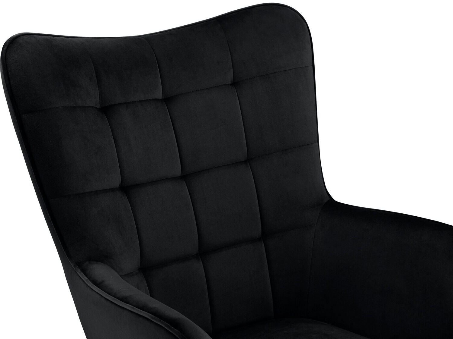 Fotoliu Denton 530 (Negru + Auriu)
