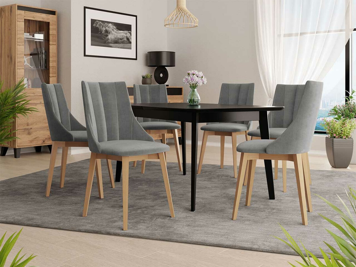 Set de dining Racine 139 (Maro + Magic Velvet 2217)