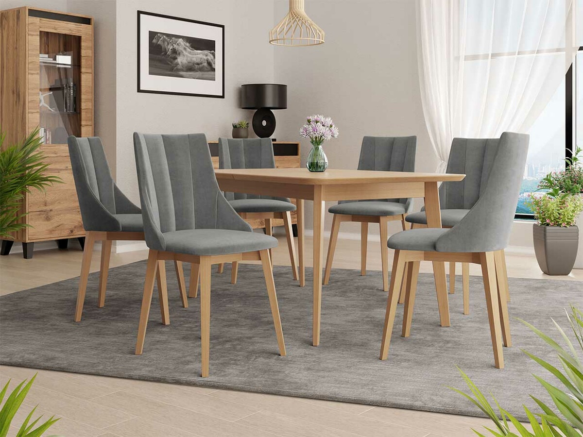 Set de dining Racine 139 (Maro + Magic Velvet 2217)