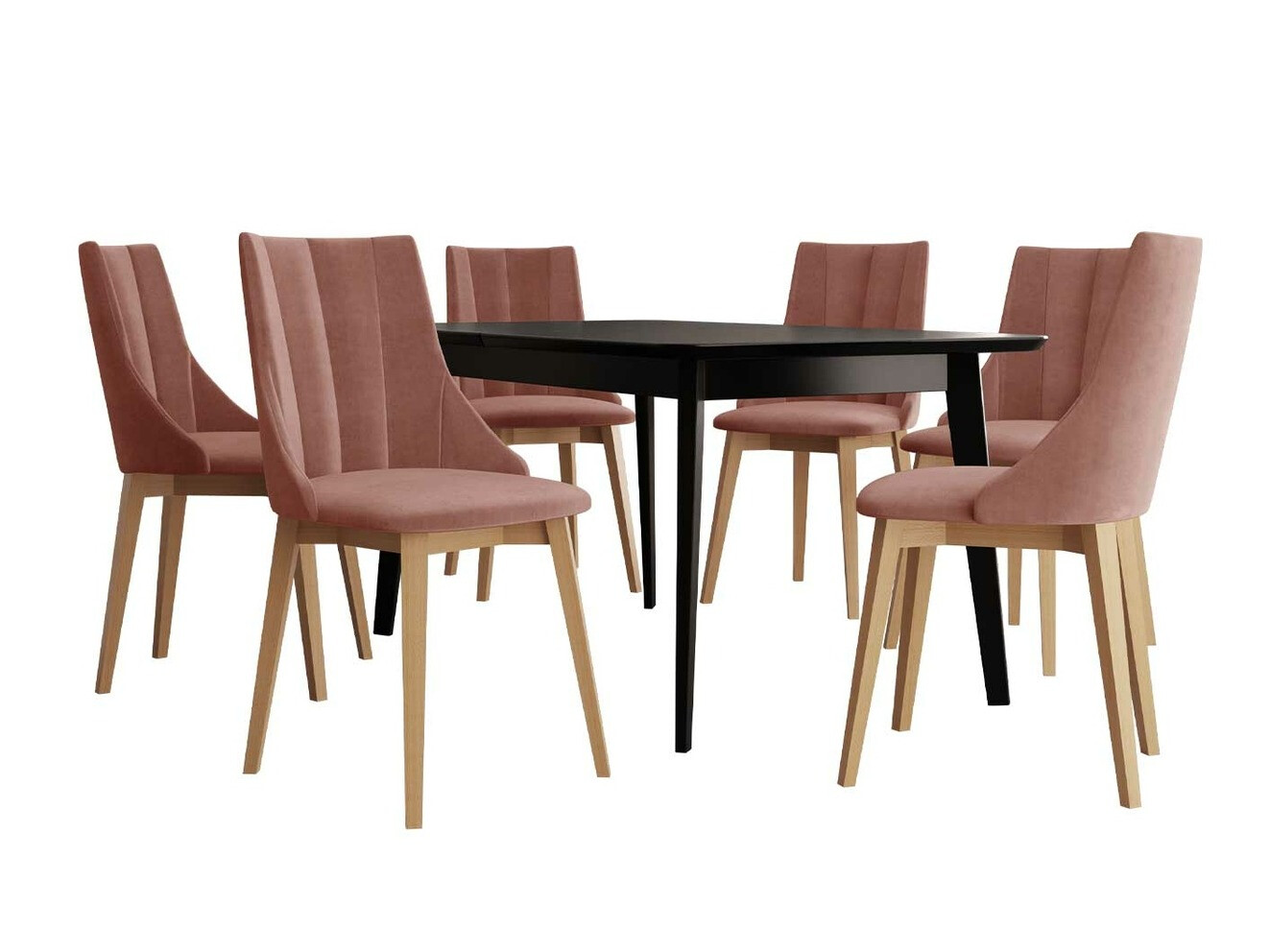 Set de dining Racine 139 (Maro + Magic Velvet 2258)