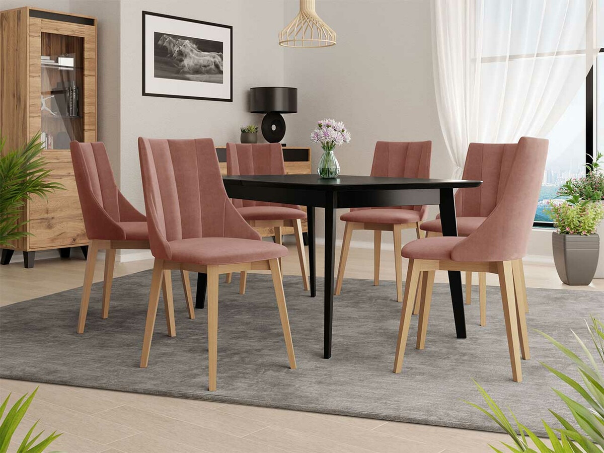 Set de dining Racine 139 (Maro + Magic Velvet 2258)