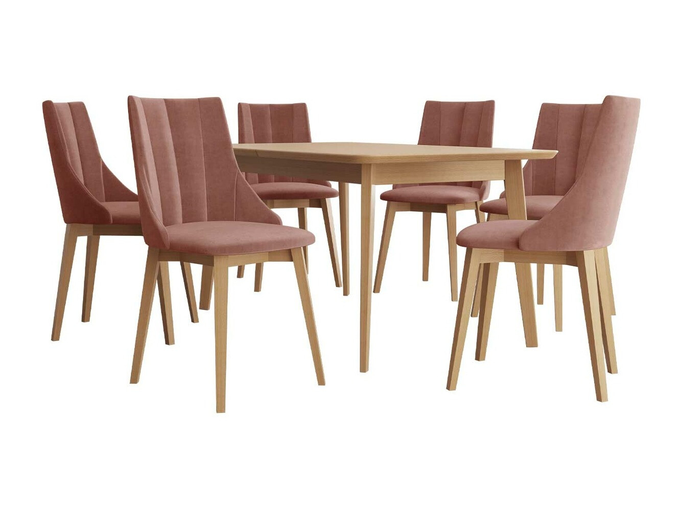 Set de dining Racine 139 (Maro + Magic Velvet 2258)
