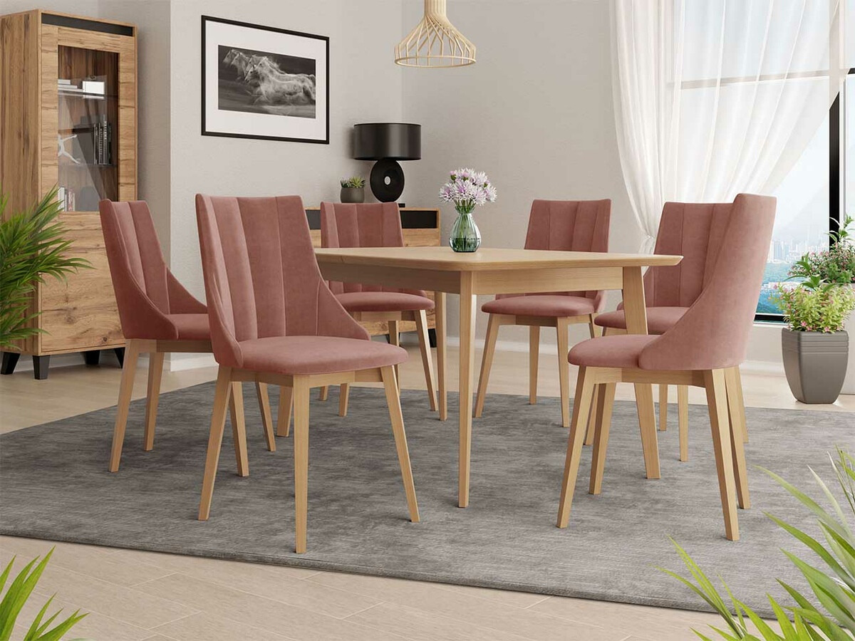 Set de dining Racine 139 (Maro + Magic Velvet 2258)