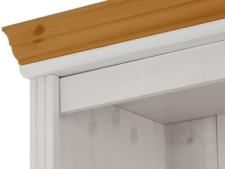 Set de living Saltoro 105 (Alb + Stejar Honey)