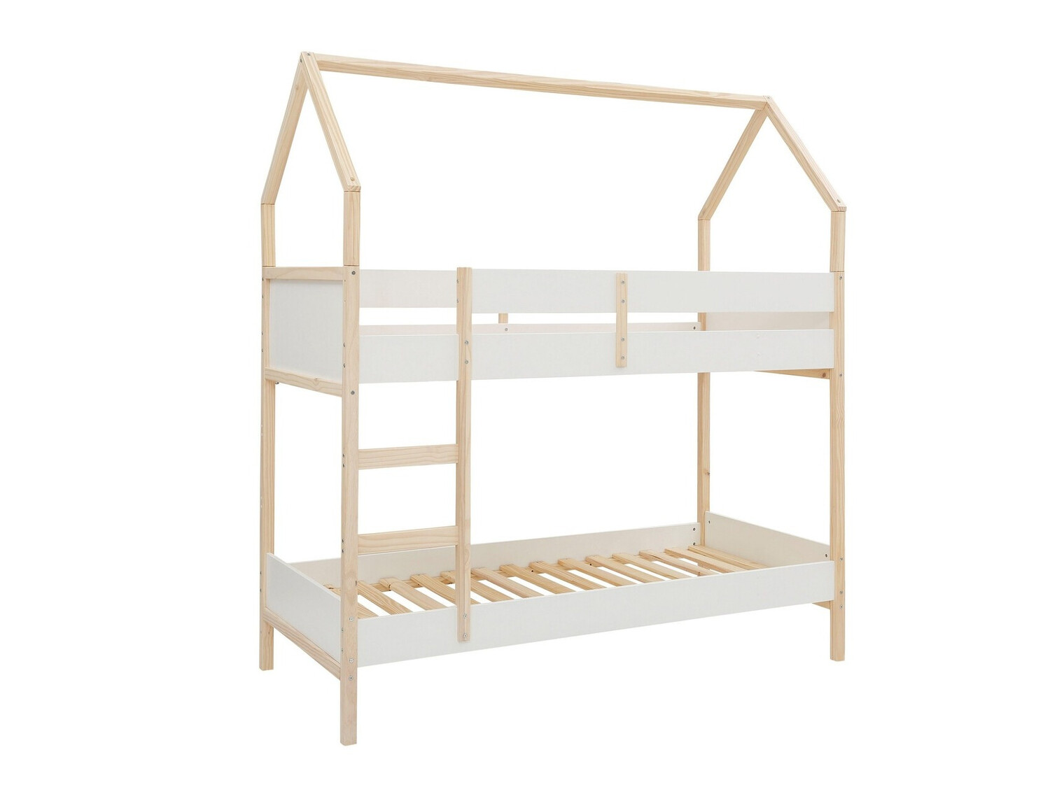 Pat supraetajat Fenmele 101 (Alb + Maro deschis)