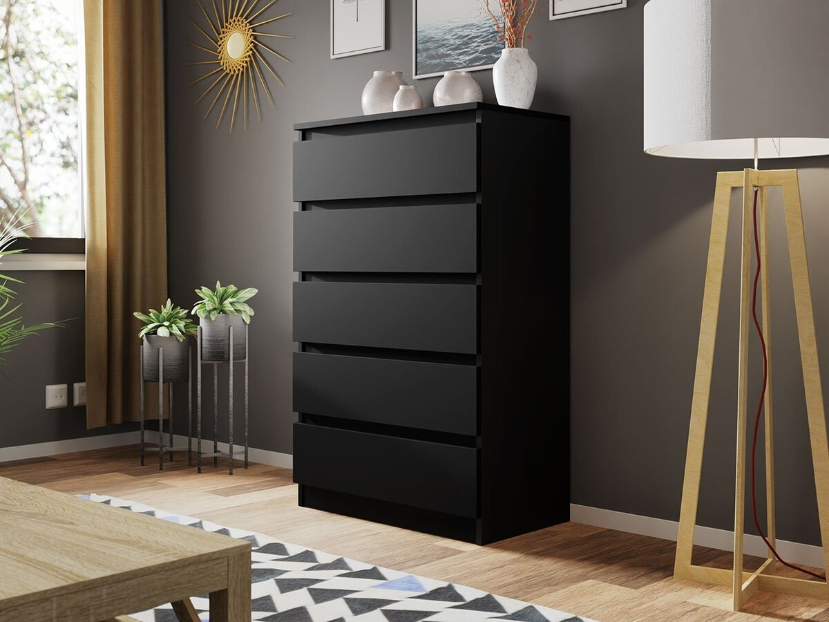 Comodă Comfivo Structor IV (Negru)