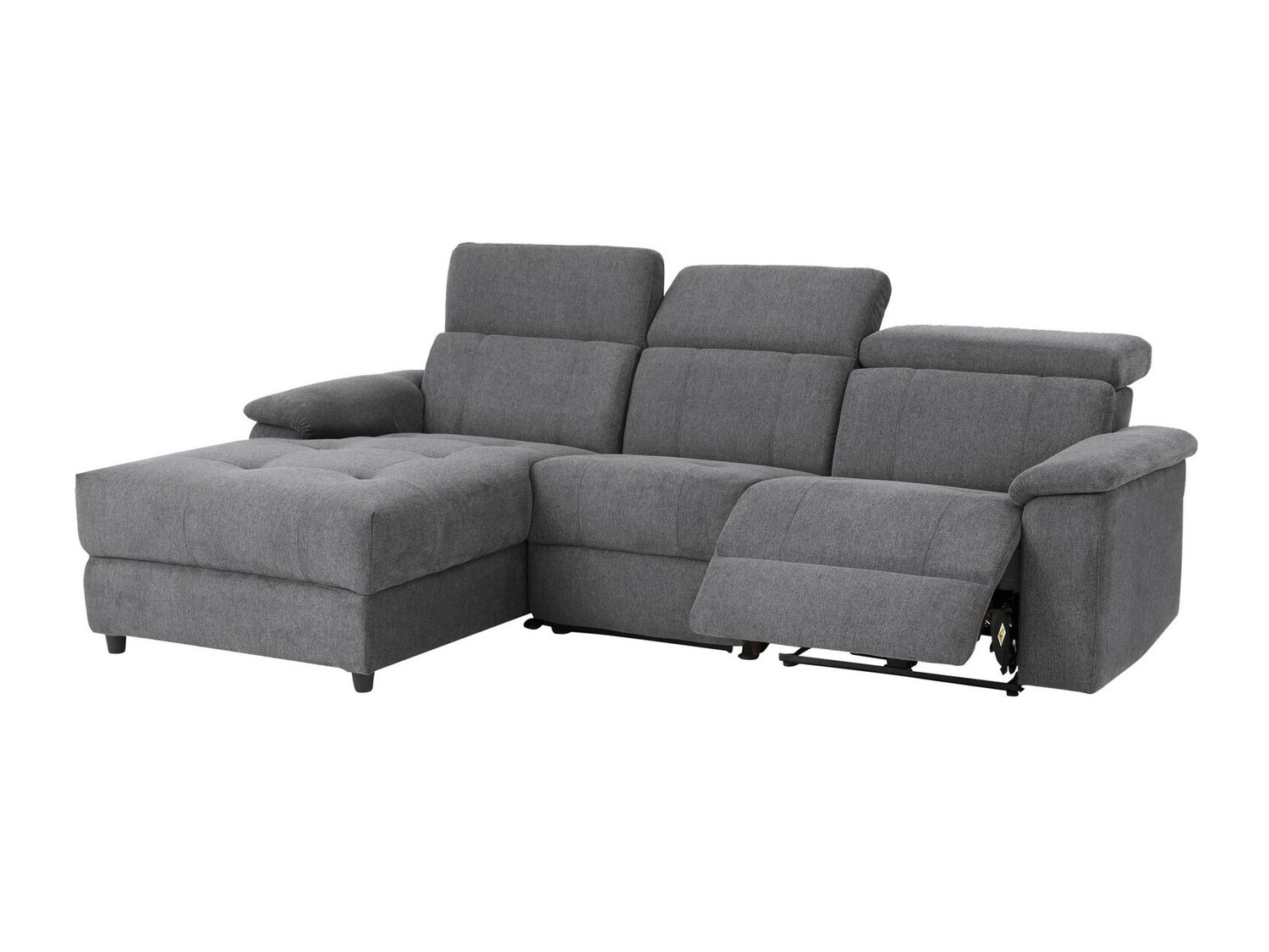 Colțar cu recliner Denton 1503 (Antracit)