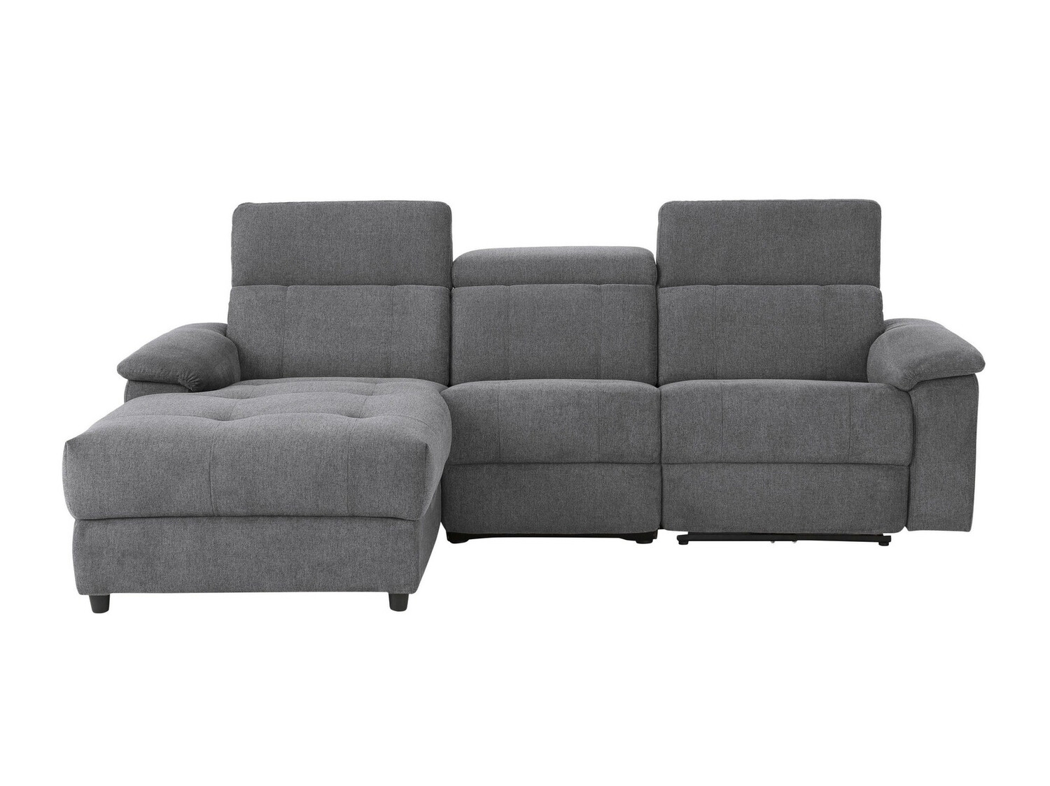Colțar cu recliner Denton 1503 (Antracit)