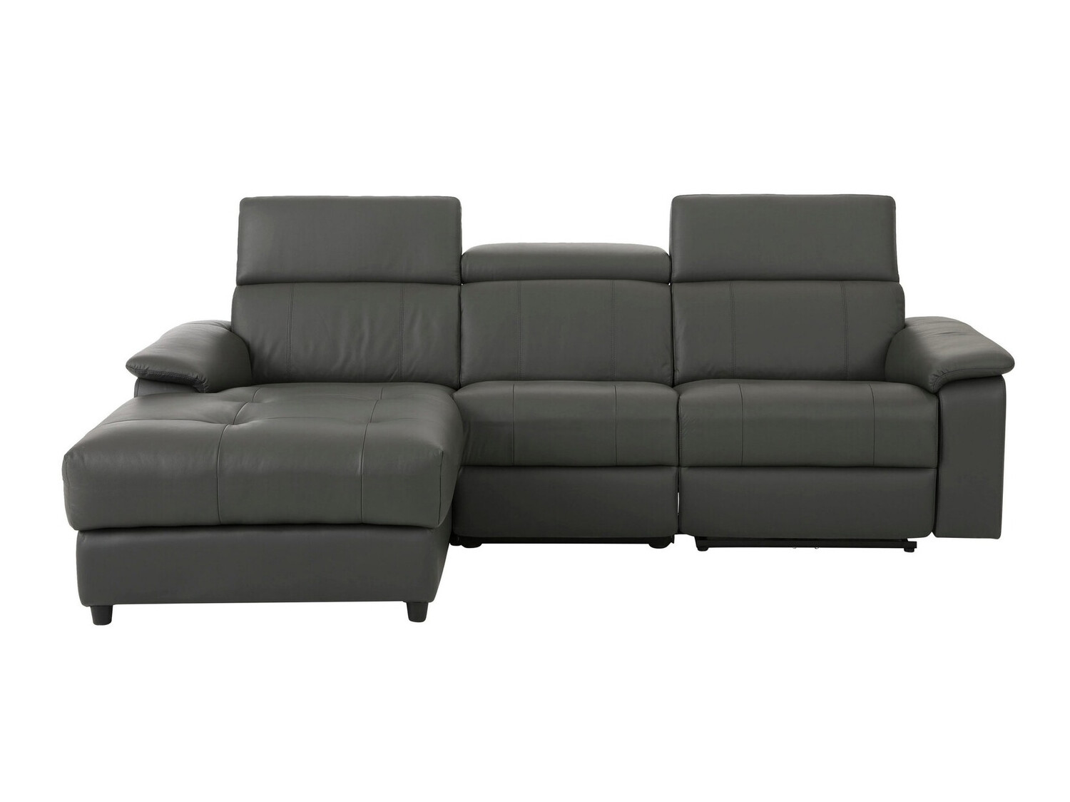 Colțar cu recliner Denton 1503 (Gri)