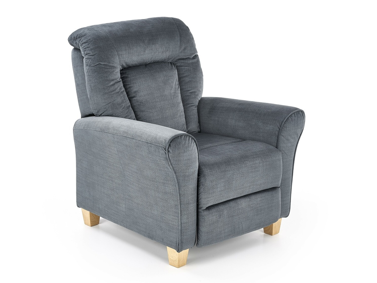 Fotoliu recliner Houston 848 (Gri + Fag)