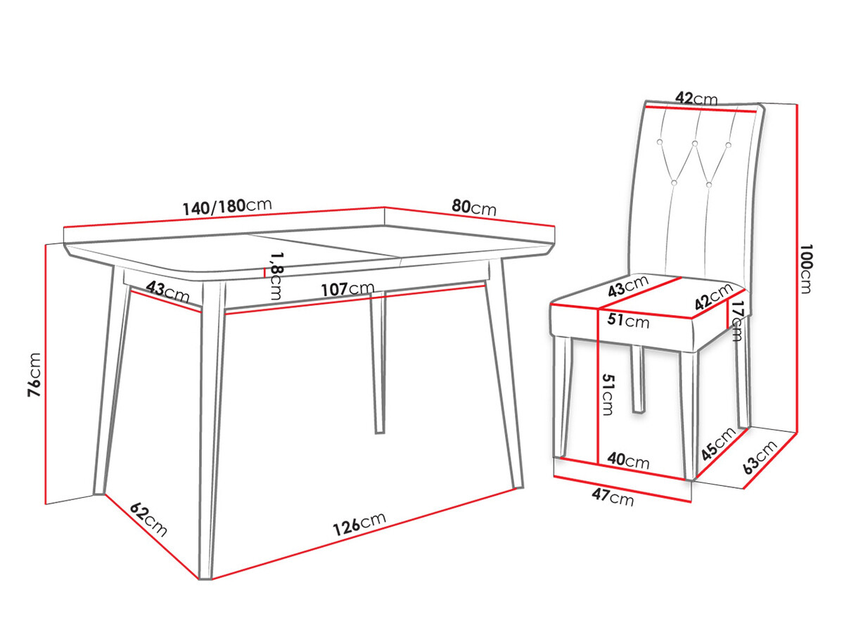 Set de mese Racine 144