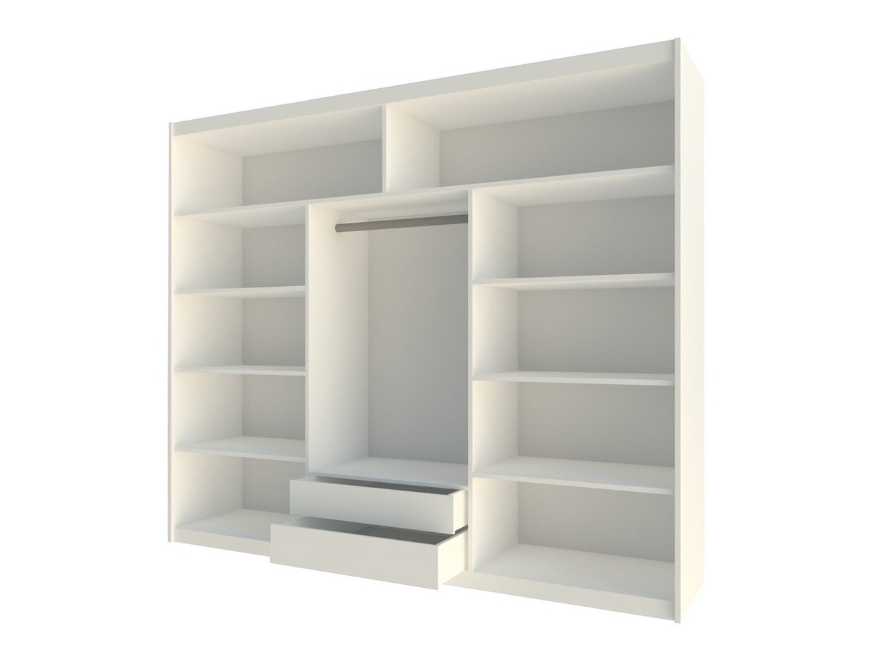 Dulap Honolulu 107 (Negru)