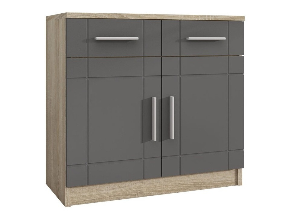 Comodă Bacces (Stejar Sonoma + Grafit)