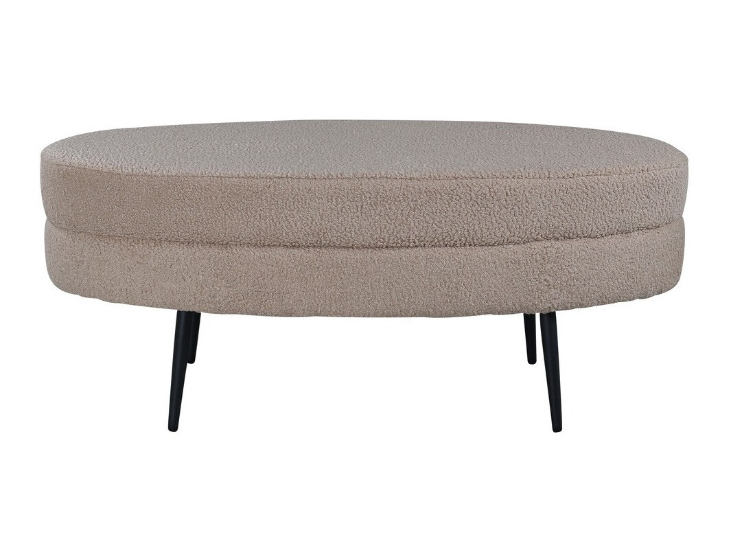 Bancă tapițată Dallas 2920 (Bej + Negru)