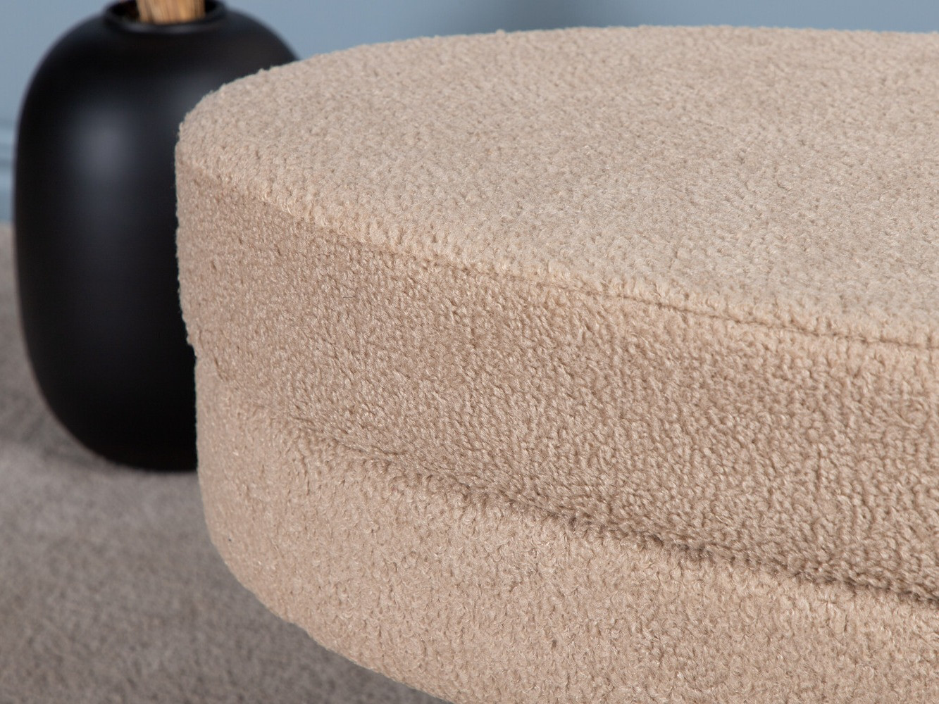 Bancă tapițată Dallas 2920 (Bej + Negru)