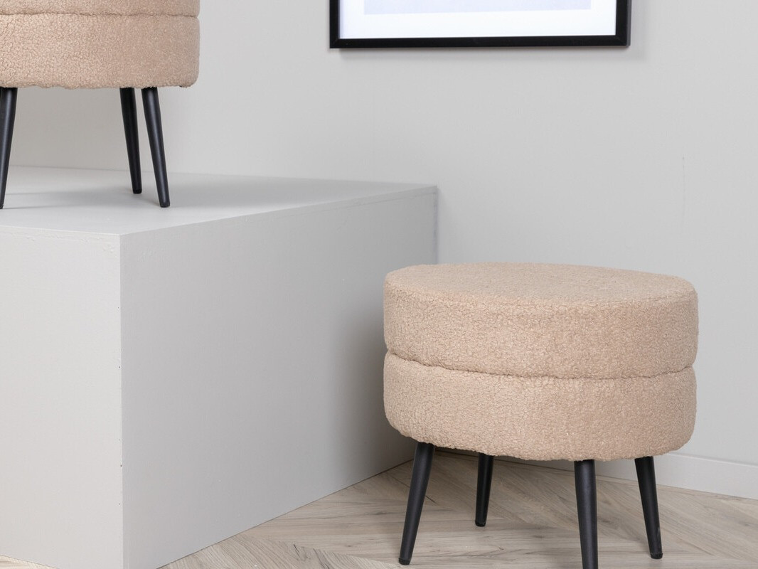 Taburet Dallas 2945 (Bej + Negru)