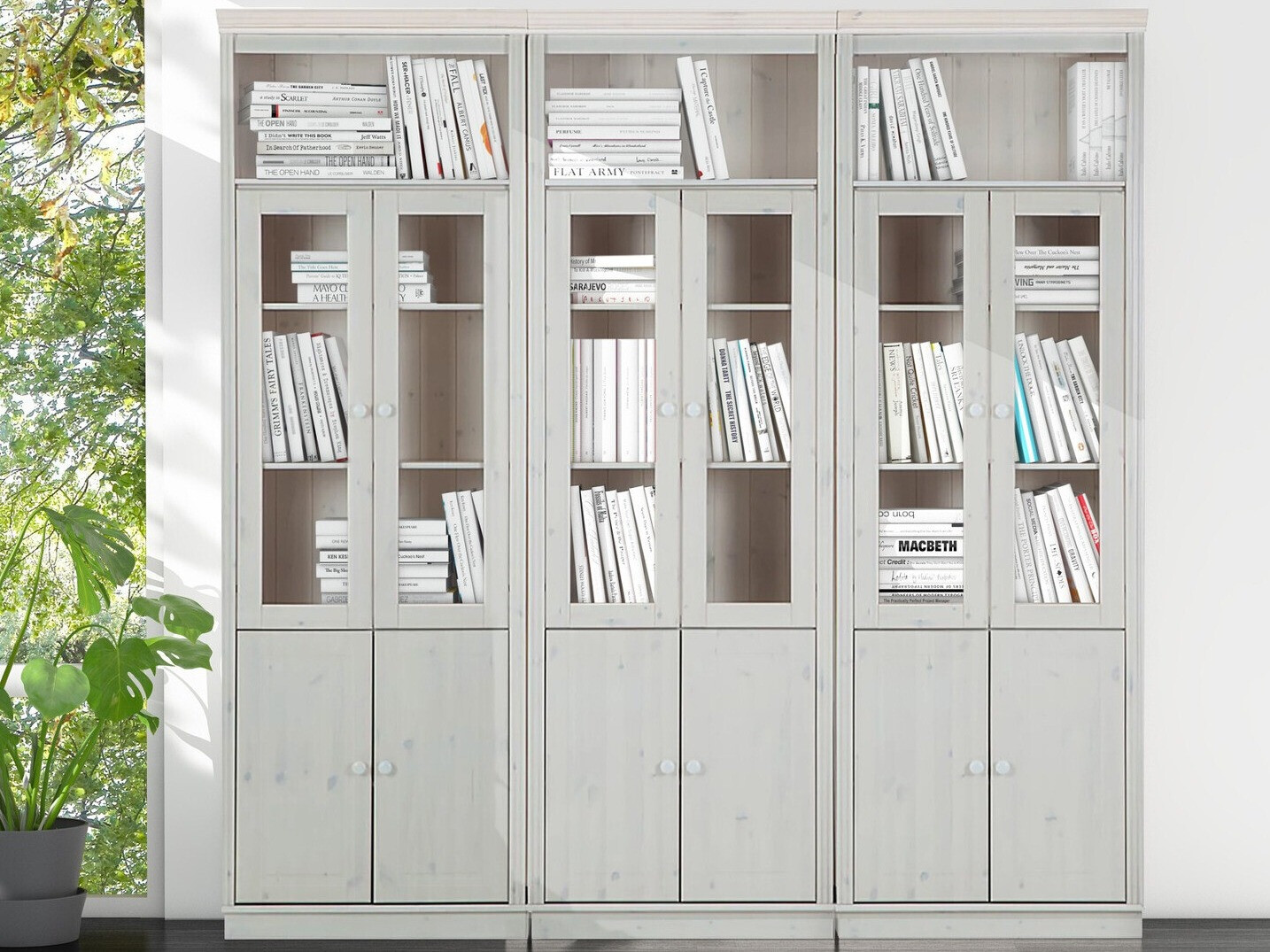 Set de rafturi Saltoro 109 (Alb)