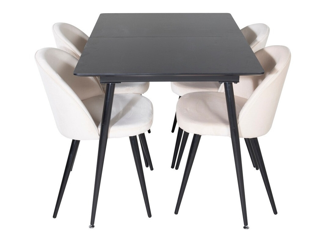 Set de mese Dallas 1521 (Bej + Negru)