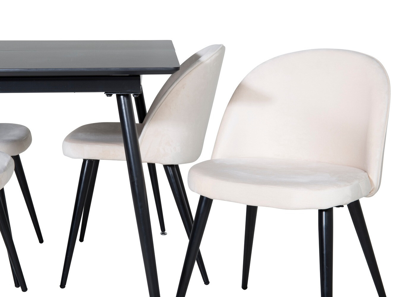 Set de mese Dallas 1521 (Bej + Negru)
