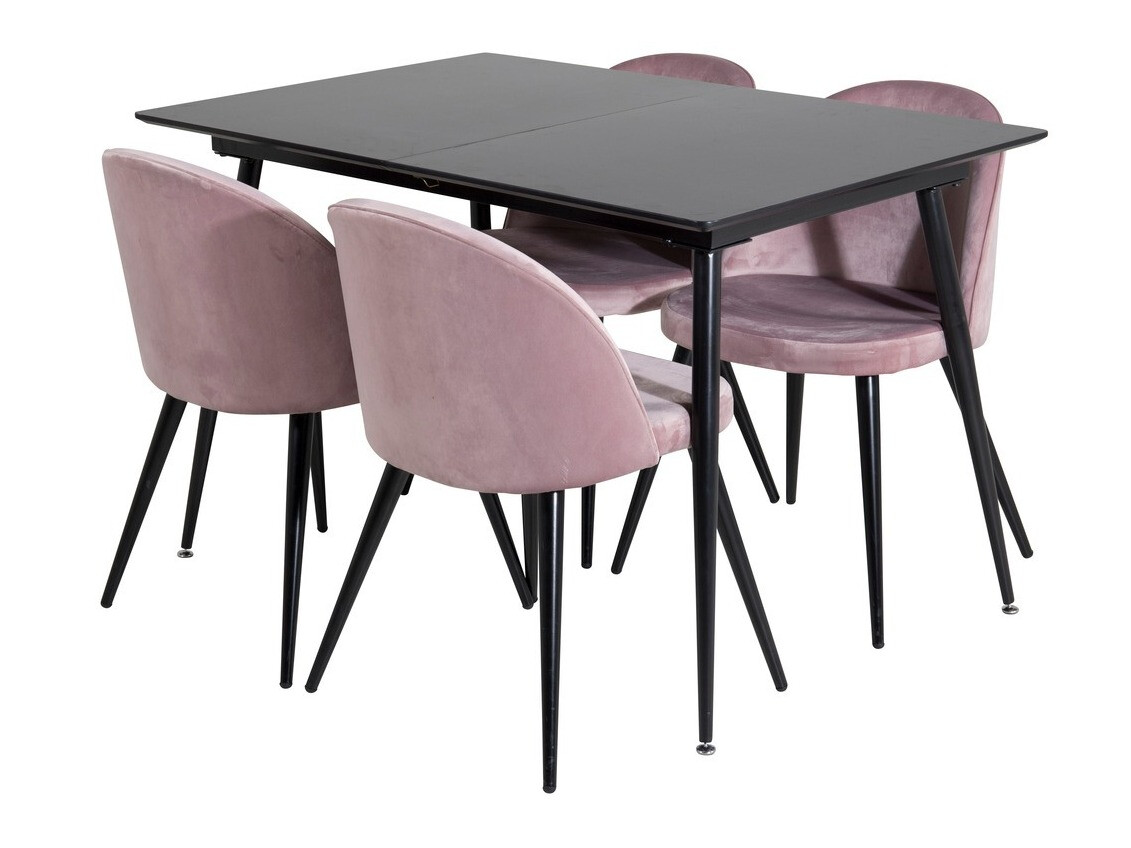 Set de mese Dallas 1521 (Roze + Negru)