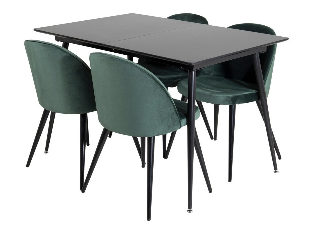 Set de mese Dallas 1521 (Verde + Negru)