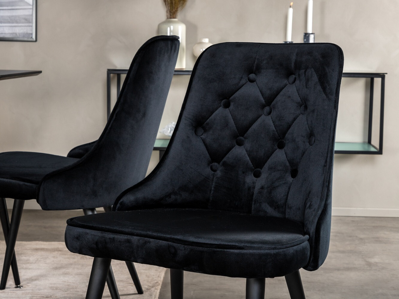 Set de mese Dallas 1522 (Negru)