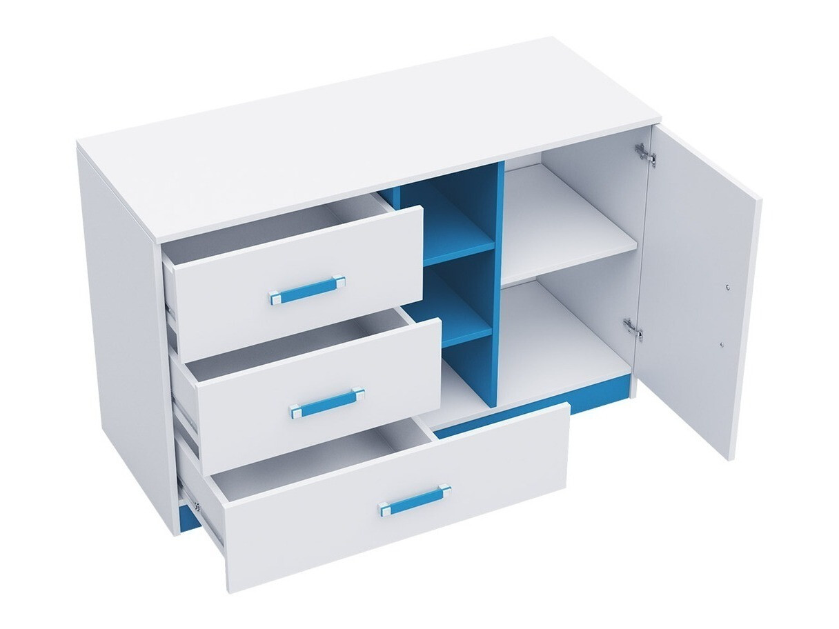 Set pentru camera copiilor Lorlare 118 (Alb + Gri)