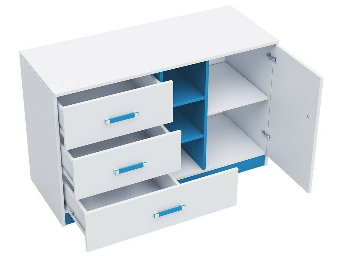 Set pentru camera copiilor Lorlare 119 (Alb + Gri)