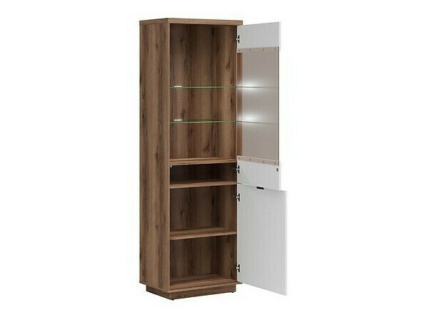 Set camera de zi Fivale 114 (Stejar Delano închis + Alb lucios)