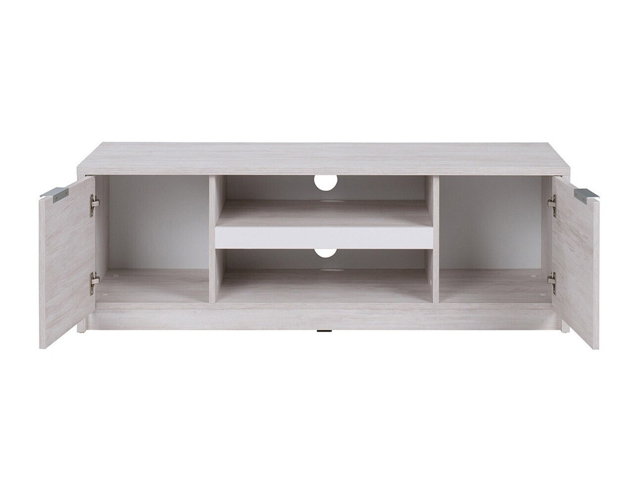 Set de living Fivelbo 114 (Stejar Monastery + Negru lucios)