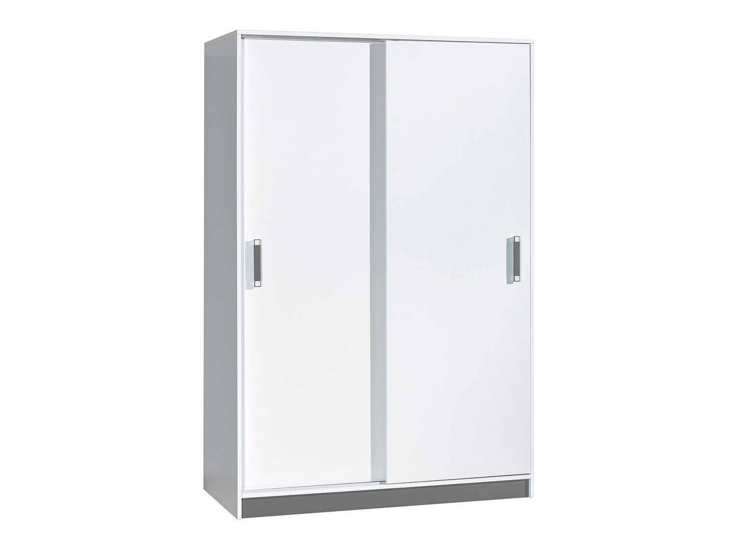 Dulap Lorlare 115 (Alb + Gri)