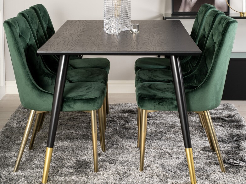 Scaun Dallas 203 (Verde + auriu)