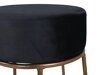 Taburet Dallas 2951 (Negru + Cupru)