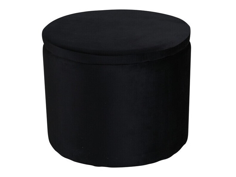 Taburet tapițat Dallas 2941 (Negru)