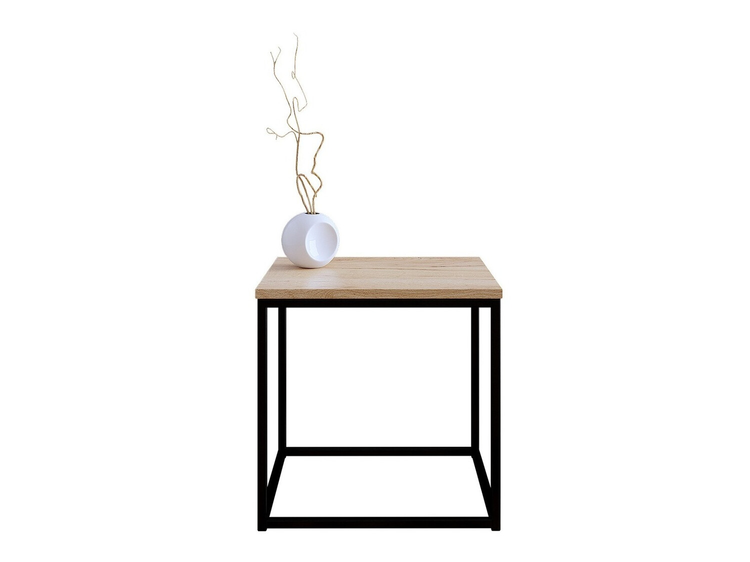 Măsuță de cafea Germantown 106 (Negru mat + stejar)