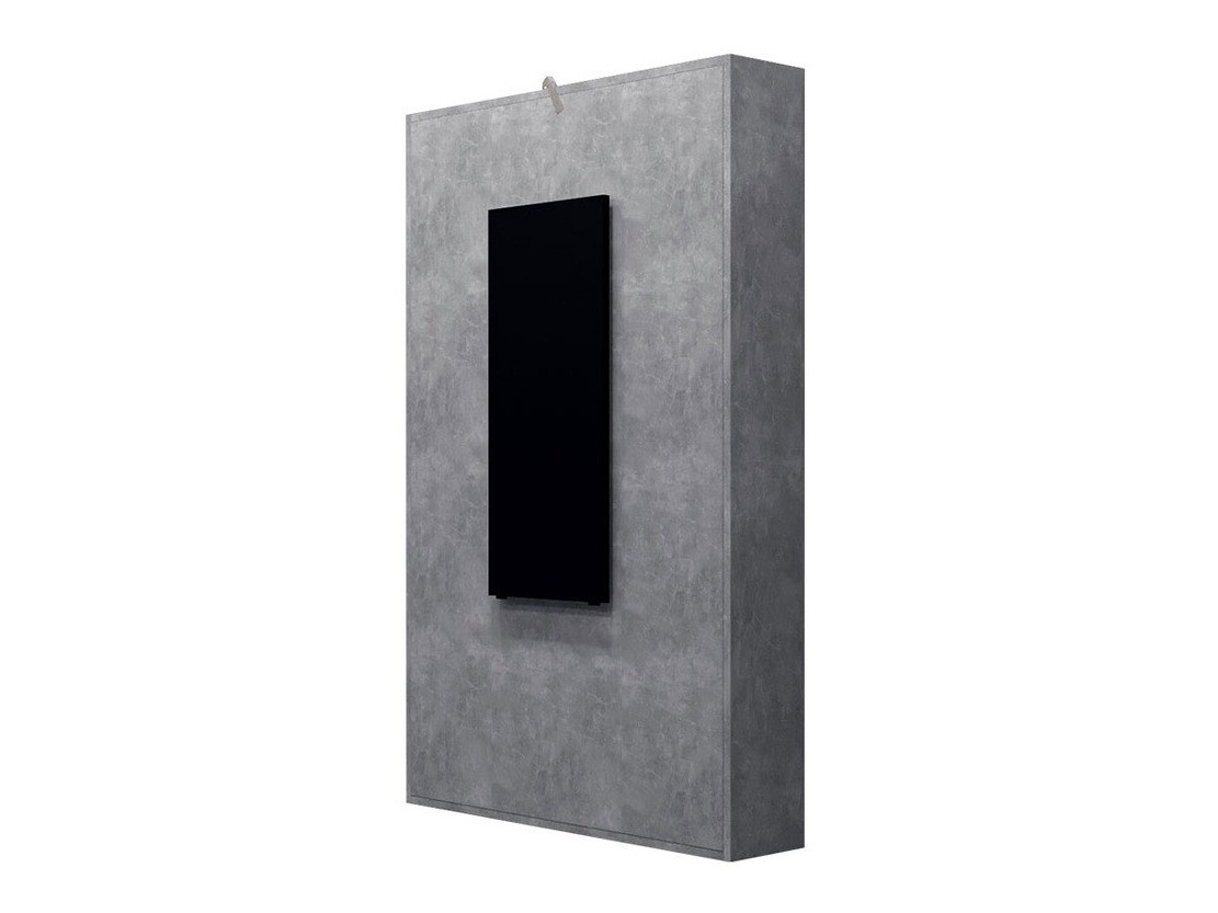 Masă pliantă Pinis III (Negru + Beton)